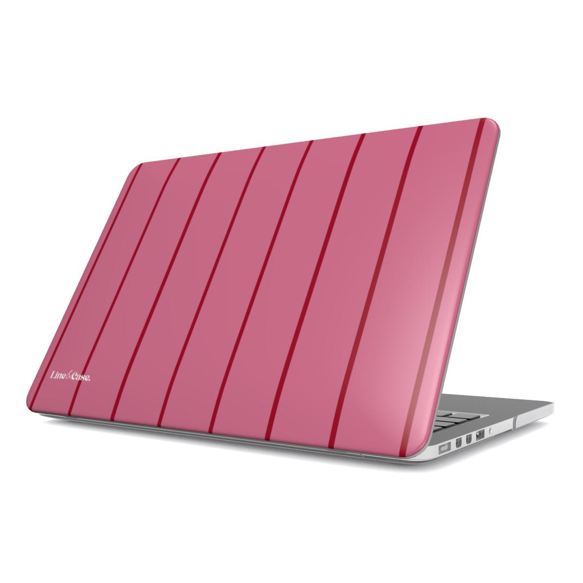 Strawberry Small Stripes MacBook Case