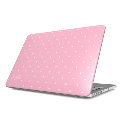 Pink Sorbet Small Spots MacBook Case