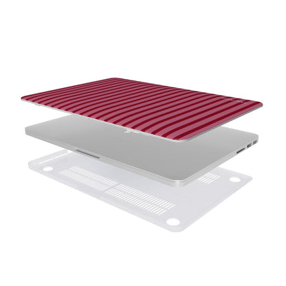 Strawberry Stripes MacBook Case