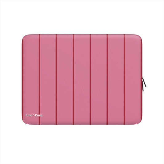 Strawberry Small Stripes Premium Laptop Sleeve