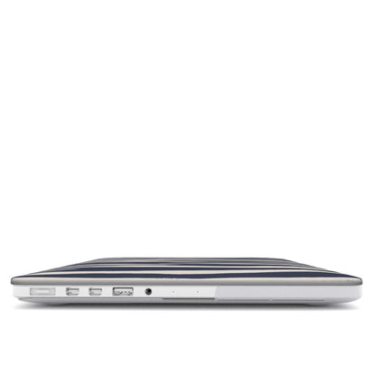 Blue Waves Print MacBook Case