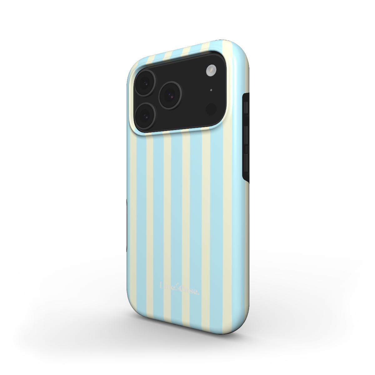 Baby Yellow & Blue Stripes