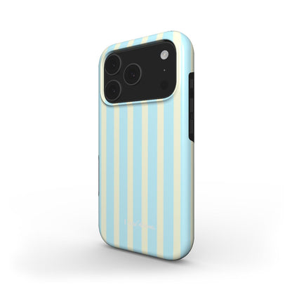 Baby Yellow & Blue Stripes