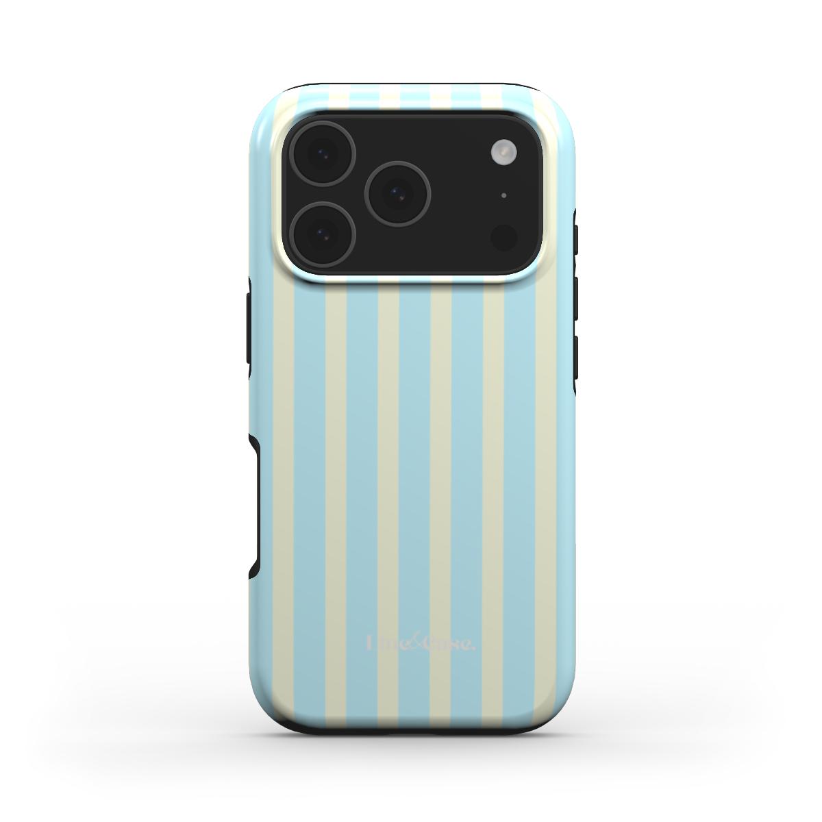 Baby Yellow & Blue Stripes