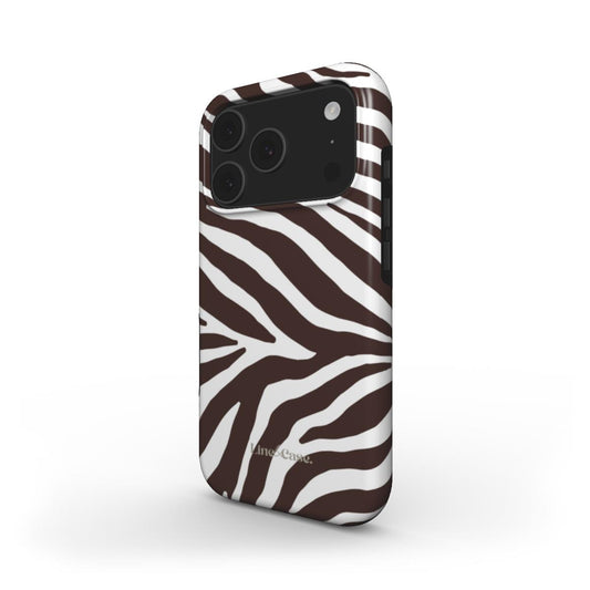 Brown Zebra Tough Phone Case