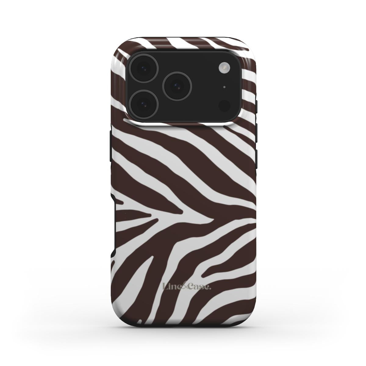 Brown Zebra Tough Phone Case
