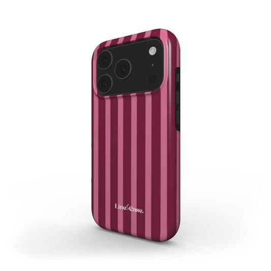 Dark Pink Stripes