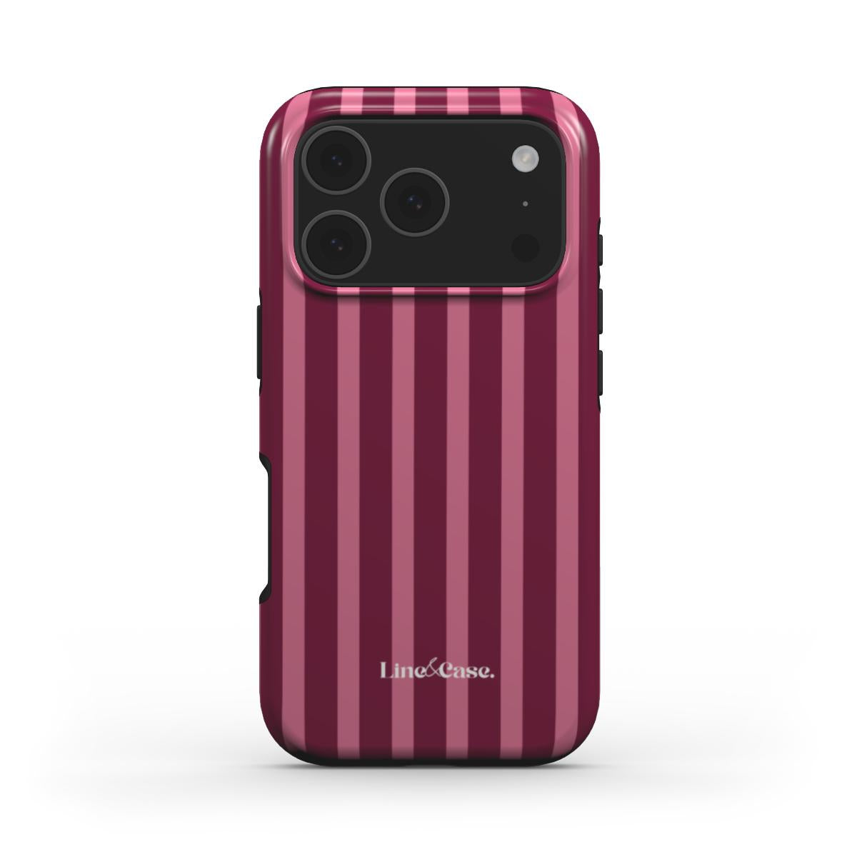 Dark Pink Stripes
