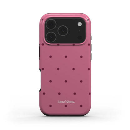 Deep & Light Pink Small Spots