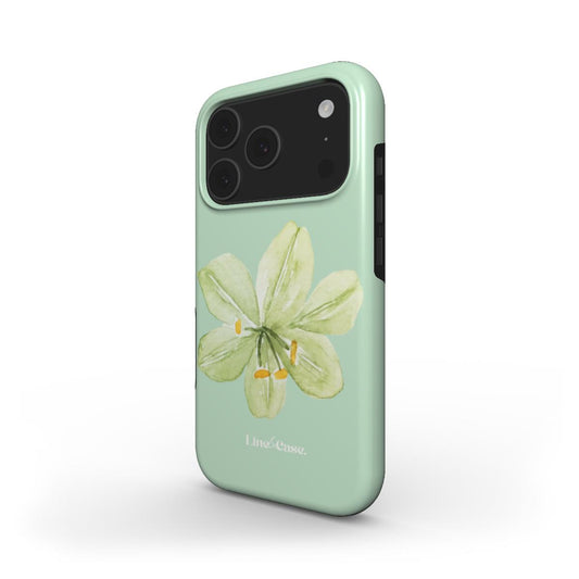 Tropical Flower in Green