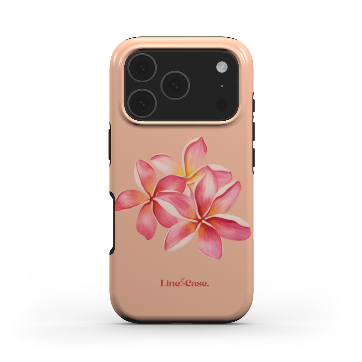 Tropical Flower in Peach