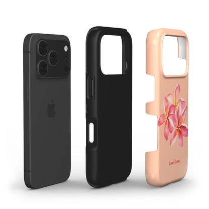 Tropical Flower in Peach