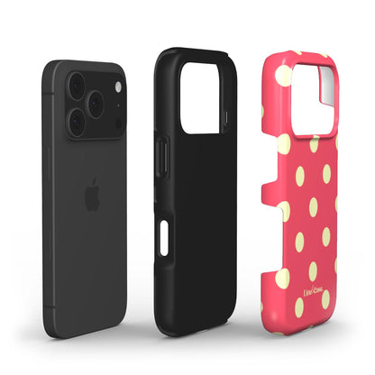 Vivid Pink & Yellow Spots