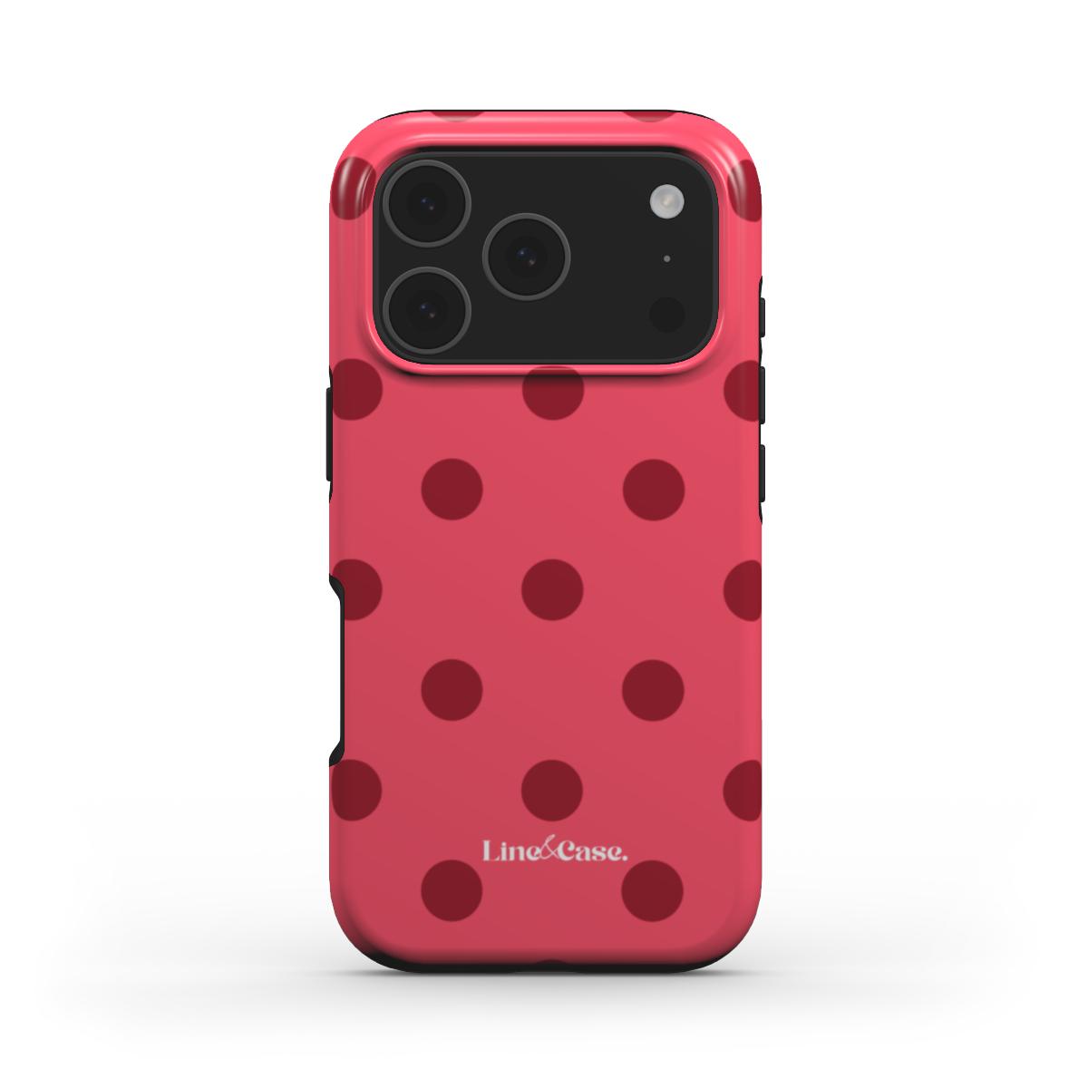 Vivid Pink & Red Spots