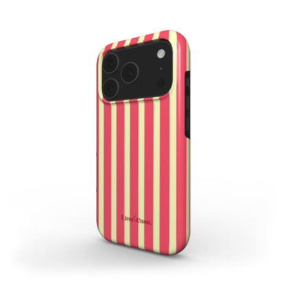 Vivid Pink & Yellow Stripes
