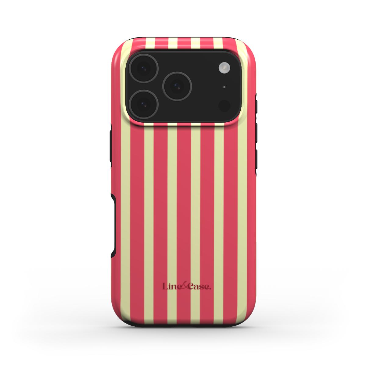 Vivid Pink & Yellow Stripes