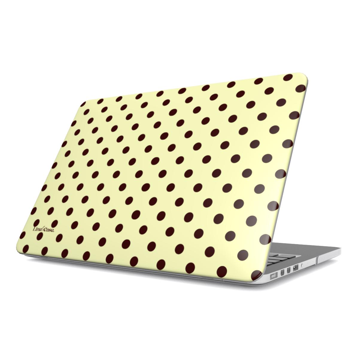 Yellow & Brown Spots MacBook Case