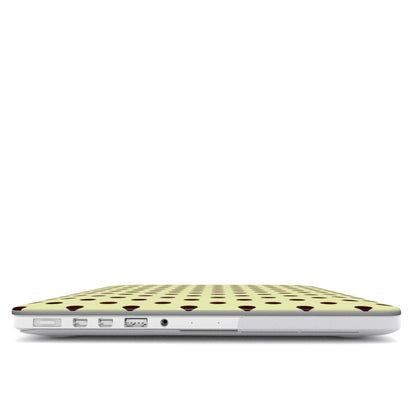 Yellow & Brown Spots MacBook Case