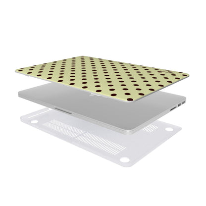 Yellow & Brown Spots MacBook Case