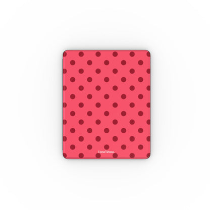 Vivid Pink Spots iPad Case