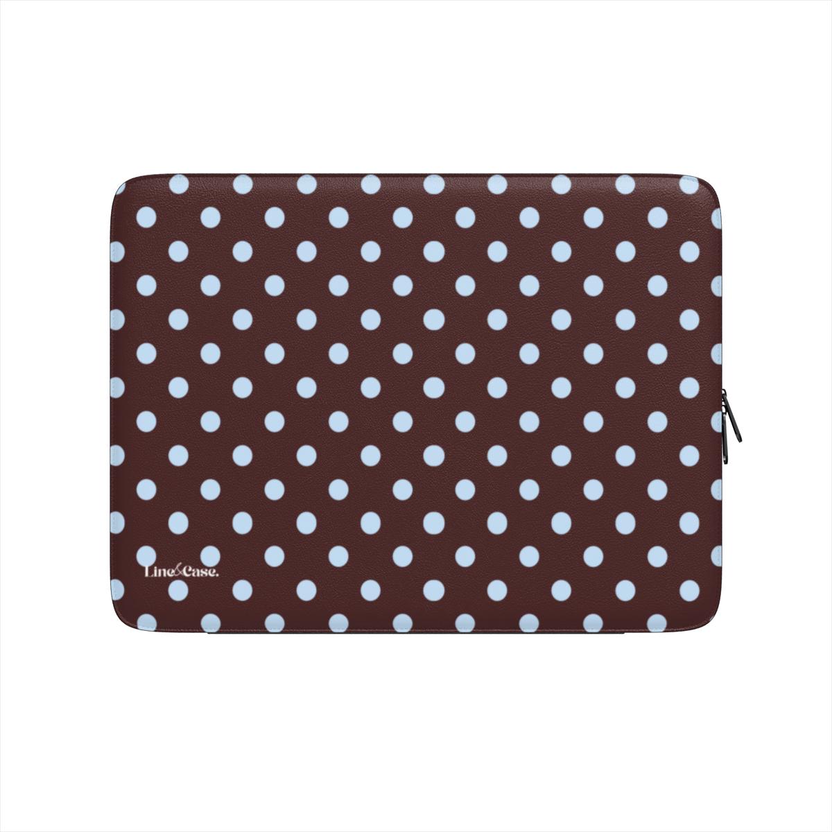 Brown & Yellow Spots Premium Laptop Sleeve