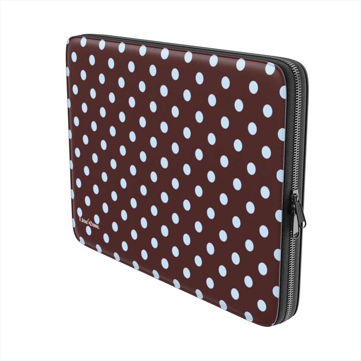 Brown & Yellow Spots Premium Laptop Sleeve