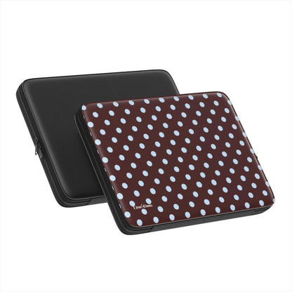Brown & Yellow Spots Premium Laptop Sleeve