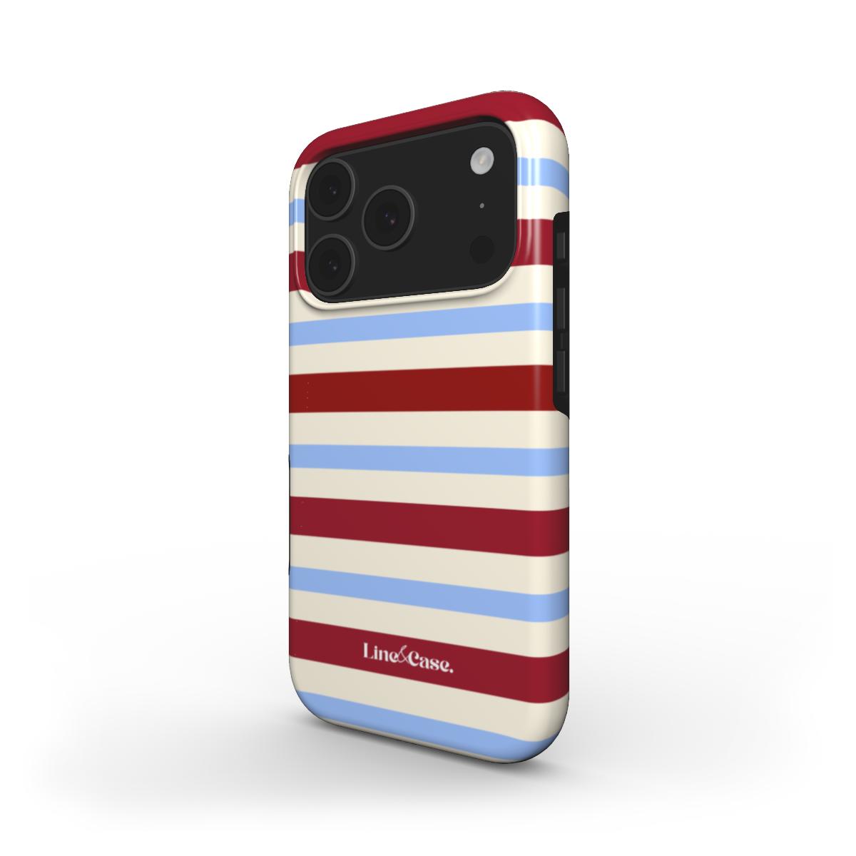 Maroon Vertical Stripes