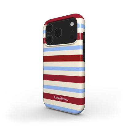 Maroon Vertical Stripes