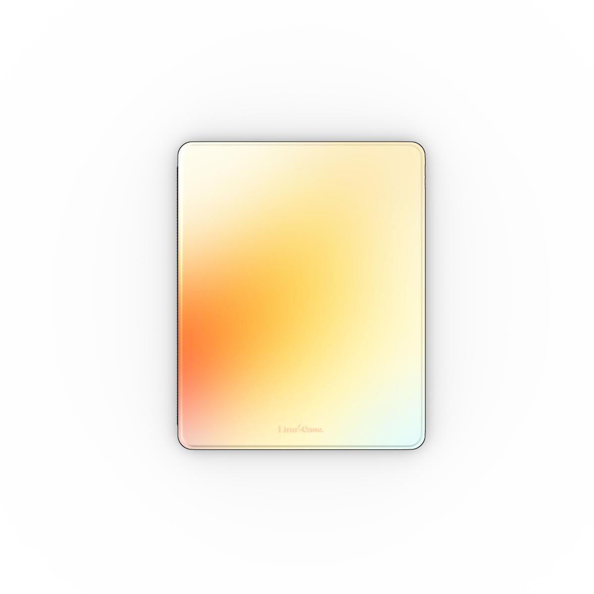 Heatwave in Sunset Orange iPad Case