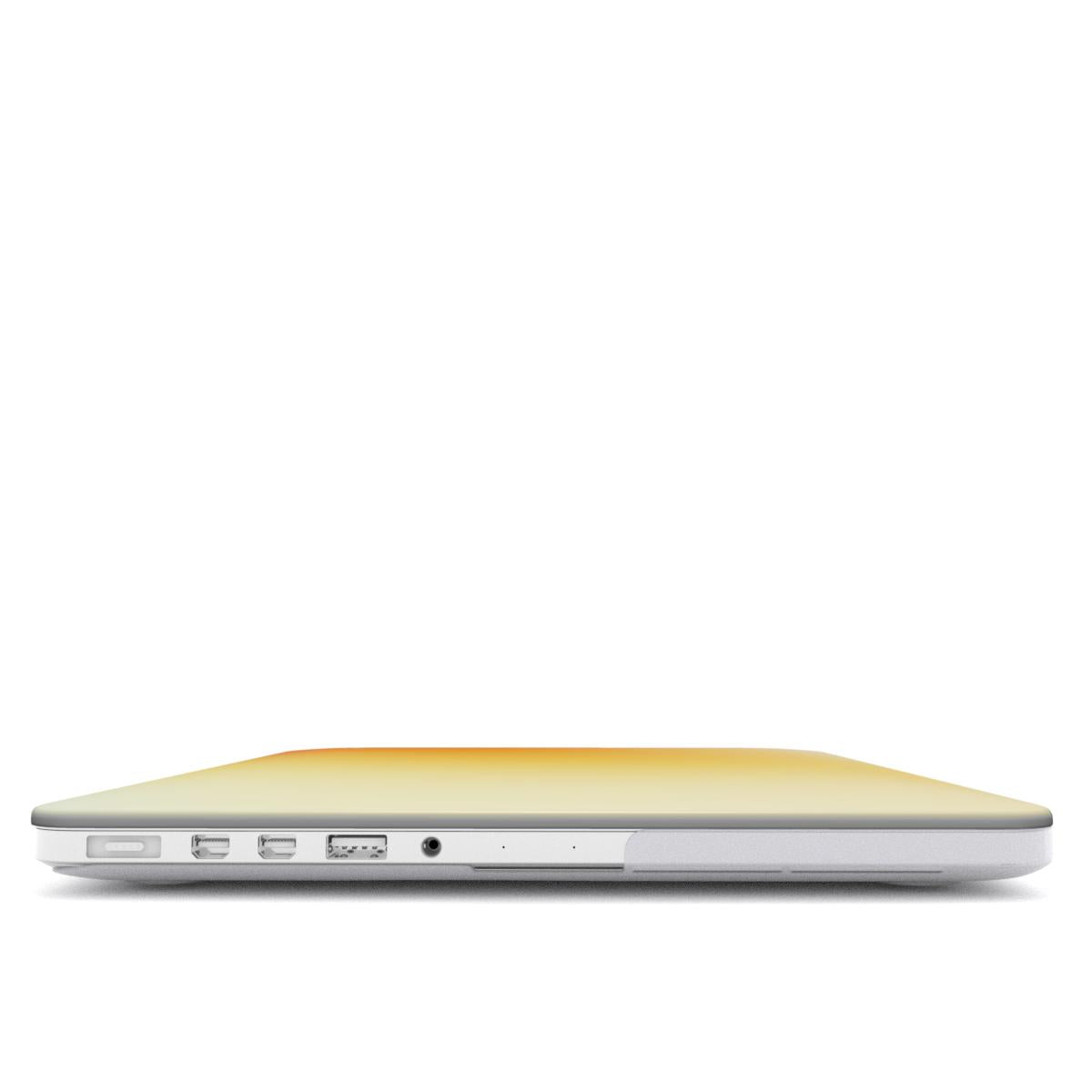 Heatwave in Sunset Orange MacBook Case