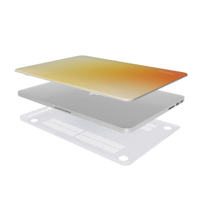 Heatwave in Sunset Orange MacBook Case