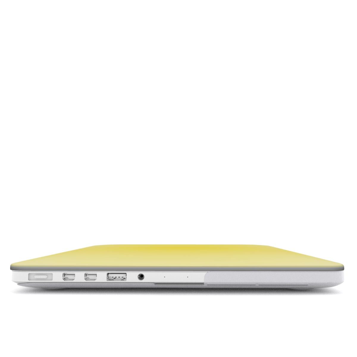 Heatwave in Butter Yellow MacBook Case
