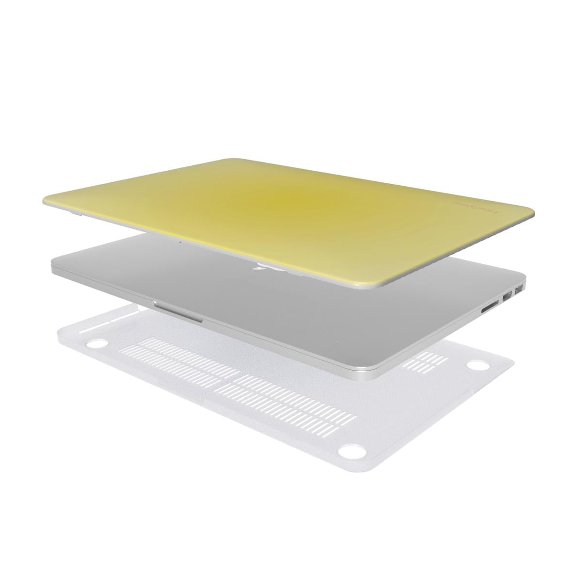 Heatwave in Butter Yellow MacBook Case