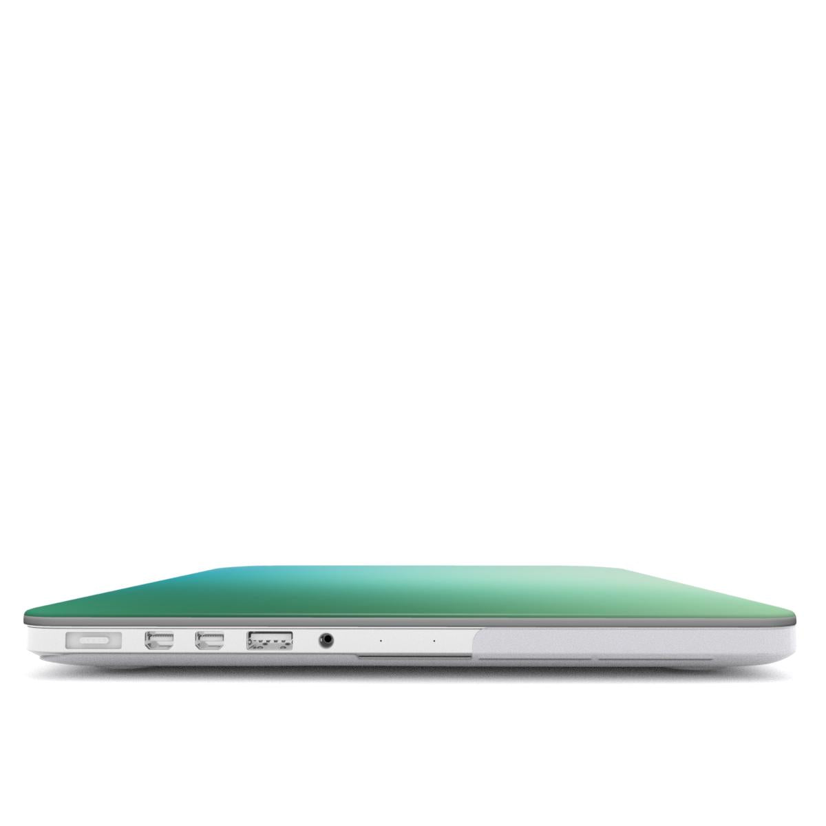 Heatwave in Aquamarine MacBook Case