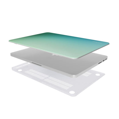 Heatwave in Aquamarine MacBook Case