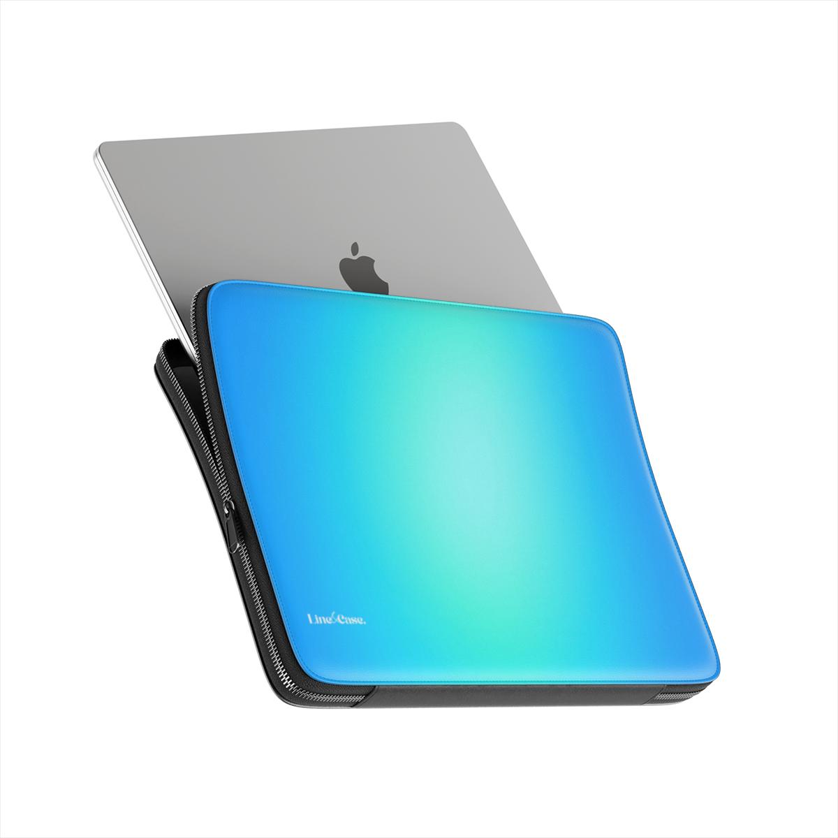 Heatwave in Deep Blue Premium Laptop Sleeve