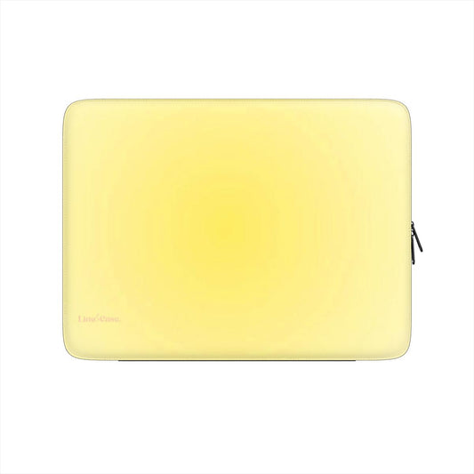 Heatwave in Butter Yellow Premium Laptop Sleeve