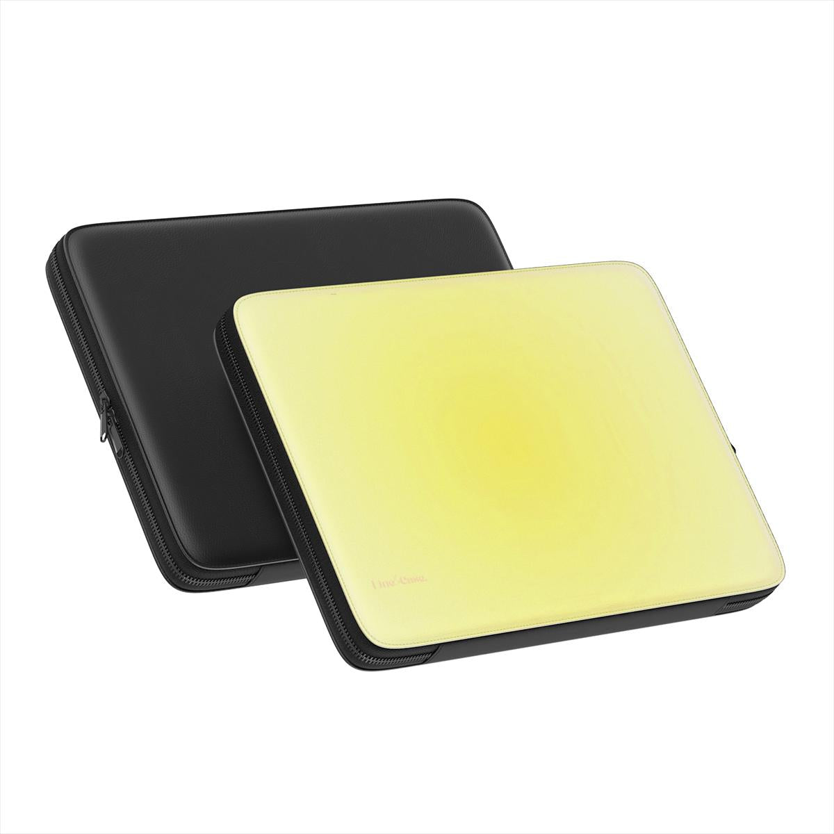 Heatwave in Butter Yellow Premium Laptop Sleeve